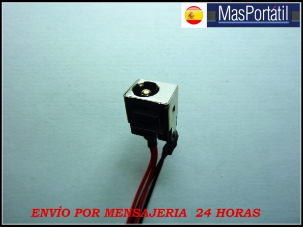 CONECTOR CLAVIJA ALIMENTACION + CABLE DC IN JACK TOSHIBA SATELLITE L750 DD0BL6TH000