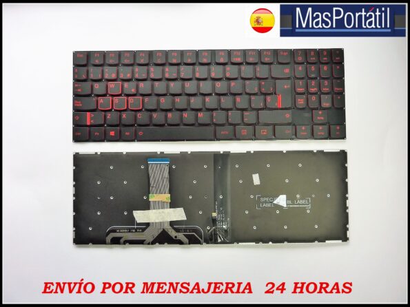 TECLADO ESPAÑOL NUEVO PORTATIL LENOVO LEGION Y520-15IKBN SN20M2740 RETROILUMINADO