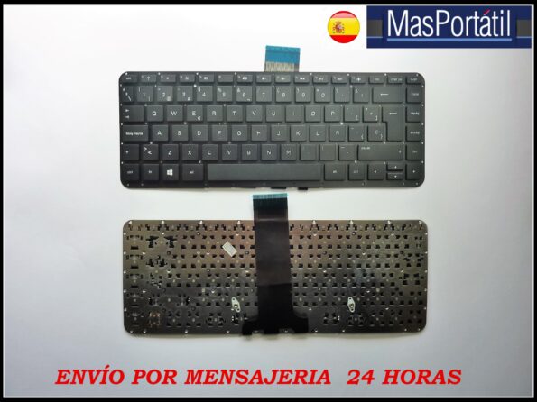 TECLADO ESPAÑOL NUEVO PORTATIL HP PAVILION X360 13-A SERIES NEGRO 760888-071