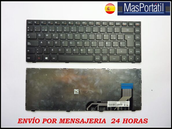 TECLADO ESPAÑOL NUEVO PORTATIL LENOVO IDEAPAD 100-14IBY  SERIES