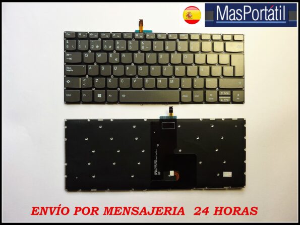TECLADO ESPAÑOL NUEVO PORTATIL LENOVO IDEAPAD 520S-14IKB RETROILUMINADO