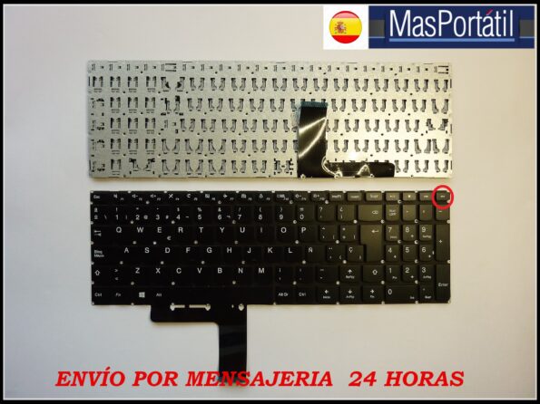 TECLADO ESPAÑOL NUEVO PORTATIL LENOVO IDEAPAD 310-15IKB  SERIES