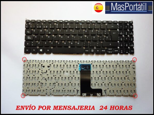 TECLADO ESPAÑOL NUEVO PORTATIL ACER ASPIRE 3 A315-34, A315-34K SERIES
