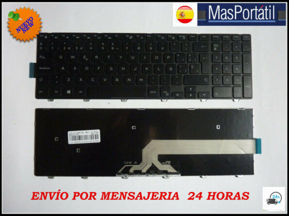 TECLADO ESPAÑOL NUEVO PORTATIL DELL INSPIRON 15 3000 SERIES