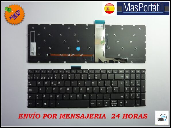 TECLADO ESPAÑOL NUEVO PORTATIL IDEAPAD V15 G2-ITL SERIES CON RETROILUMINACION